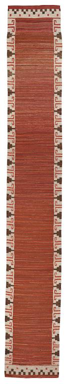 GALLERIMATTA. Rölakan. 457,5 x 67 cm. Sverige 1920-30-tal.