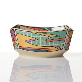 Dorothy Hafner, a 47-piece "Flash" ceramic dinner service, Rosenthal, Germany, post 1984.