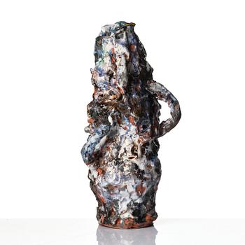Xavier Toubes, vase, “Flowers 6”, own studio, Chicago, 2014.