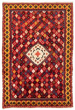 A carpet, semi-antique/old, Khersake-Bakthiari, ca 303 x 206 cm.