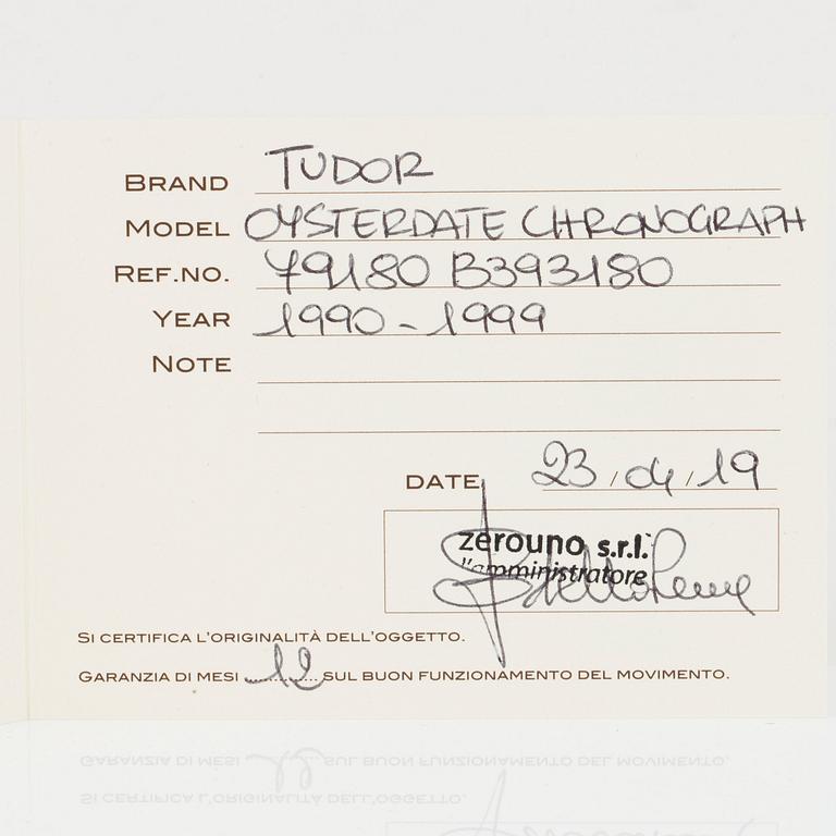 TUDOR, Oysterdate, kronograf, "Big Block".