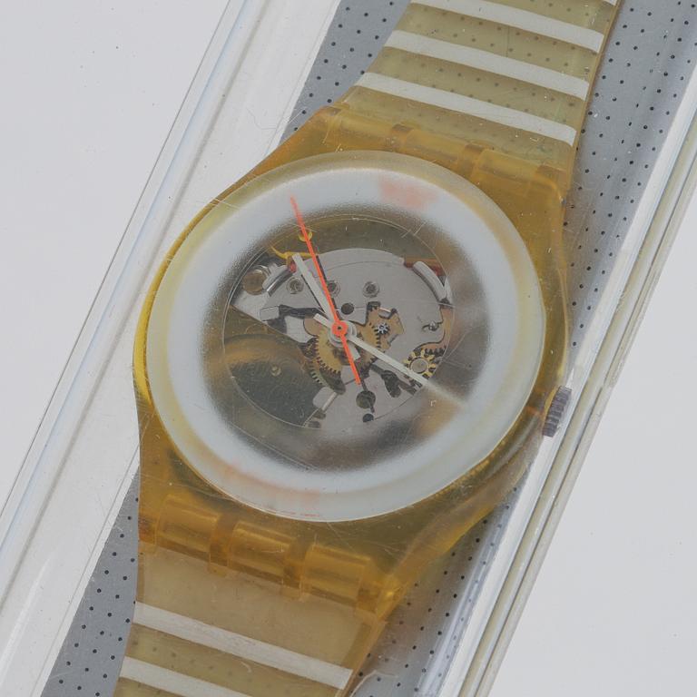 Swatch, Andromeda, wristwatch, 34 mm.