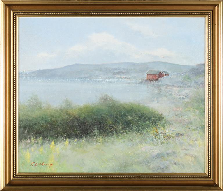 TAGE ERIKSSON, olja på duk, signerad.