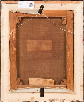 OKÄND KONSTNÄR, olja på duk. England, troligen 1900-talets början.