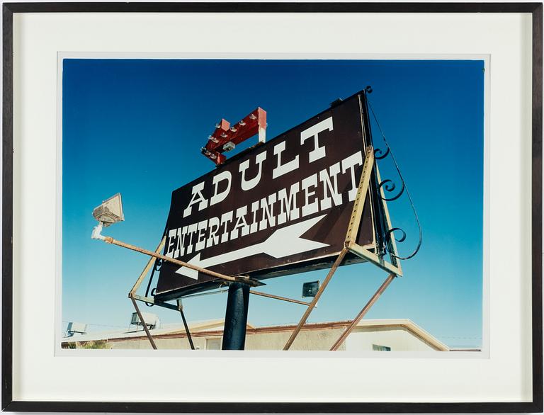 Richard Heeps, "Adult Entertainment, Beatty, Nevada", 2001.