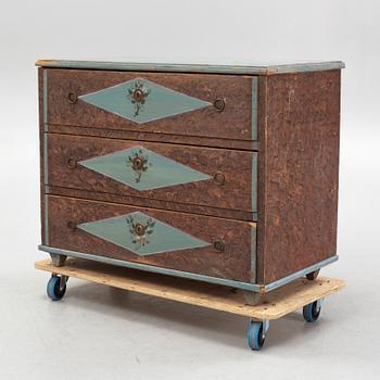 A chest of drawers, 19th Century.