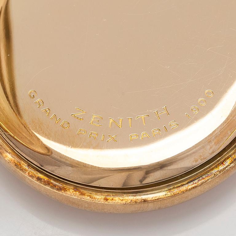 Zenith, taskukello, savonette, 52 mm.