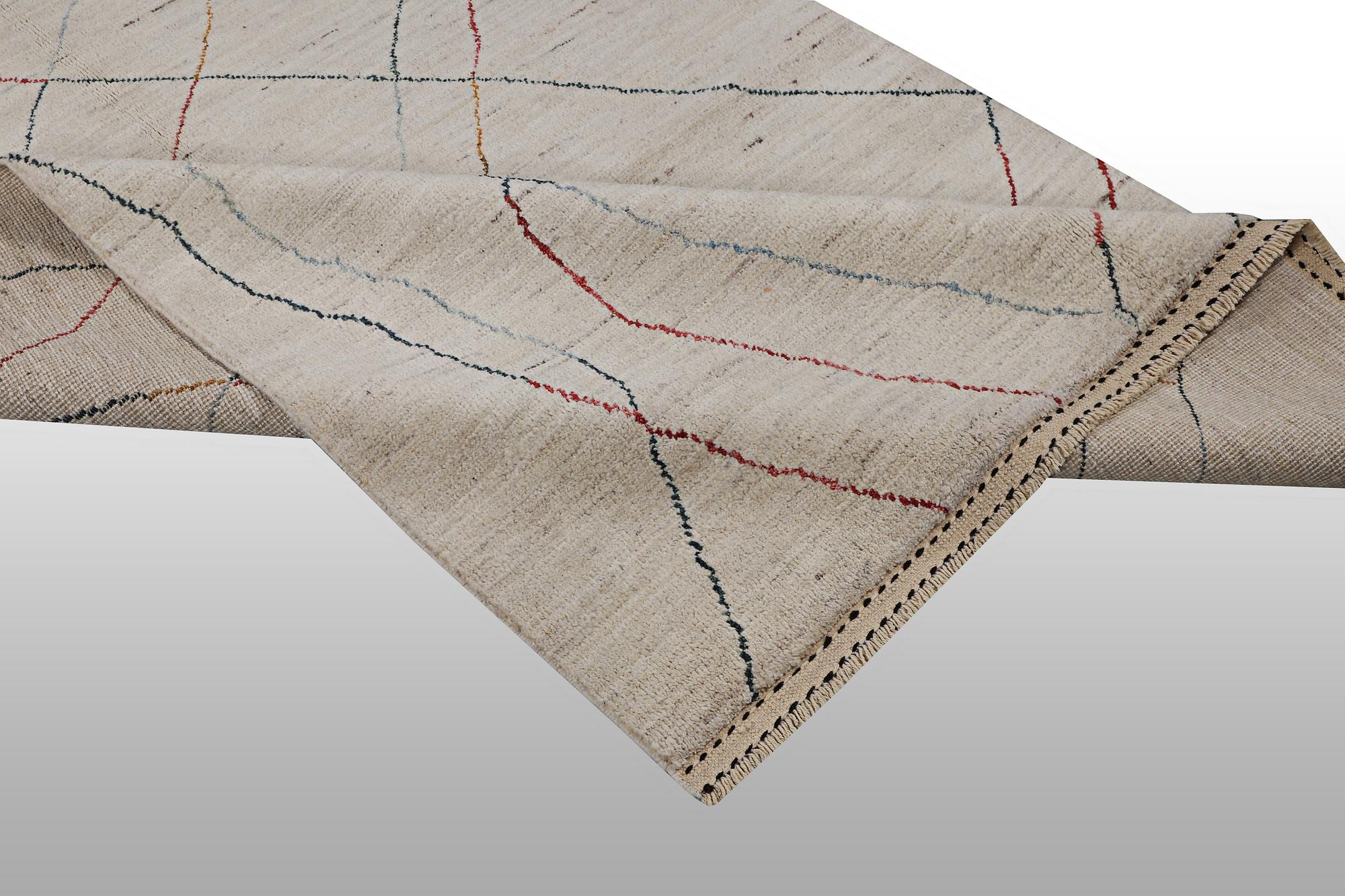 A rug, Morocco, ca 243 x 168 cm.