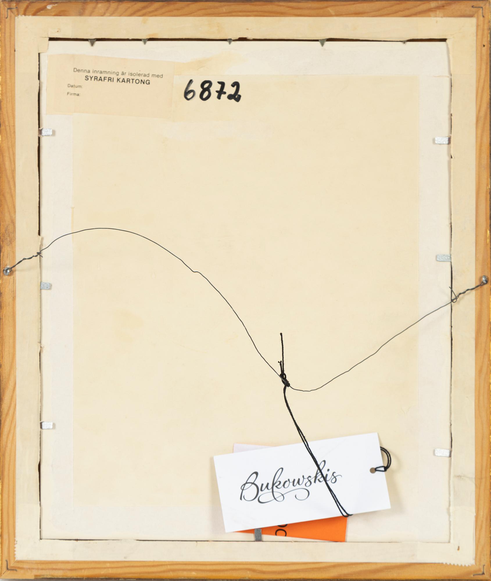 Anders Zorn, etching, 1910, signed in pencil.