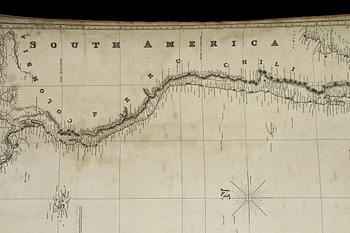 KARTA/SJÖKORT, 1800-tal.