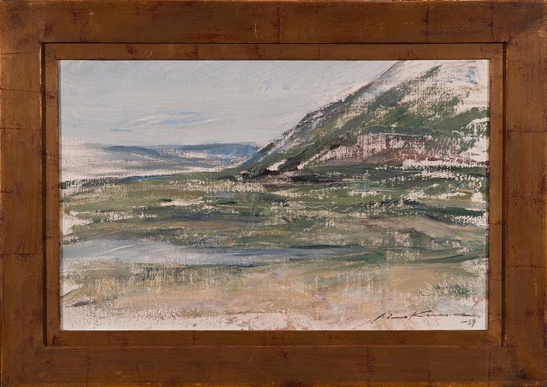 Aimo Kanerva, HILL LANDSCAPE.