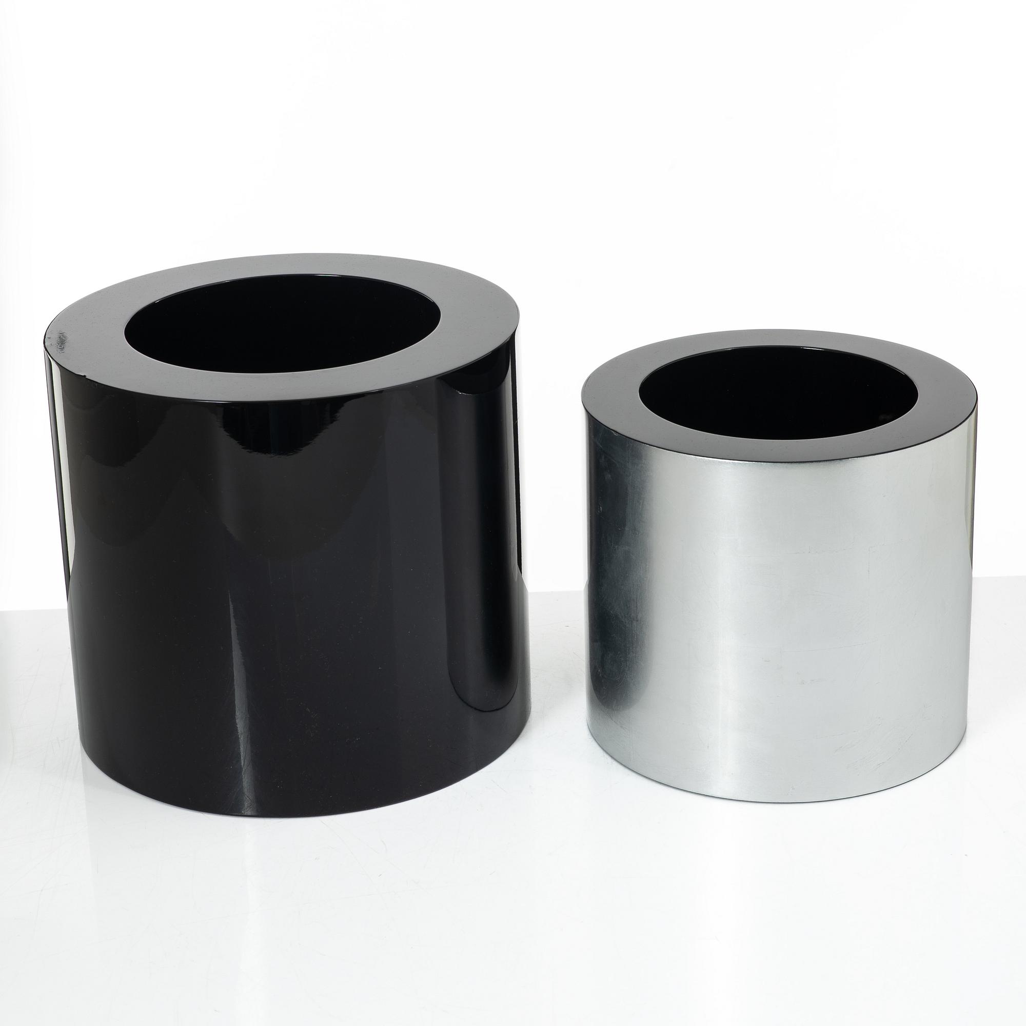 Christian Liaigre, vases, 2 pcs, Liaigre, France, 21st century.