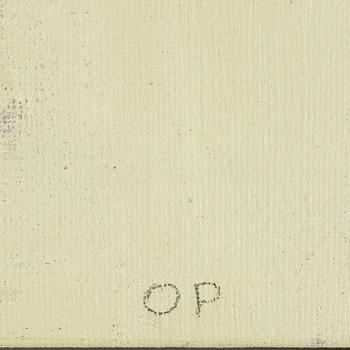 OLA PEHRSON, oil on canvas, signed.