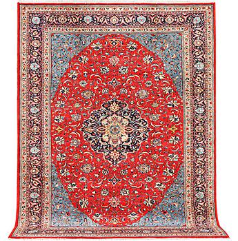 A Kashan carpet, a. 320 x 234 cm.