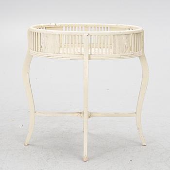 Flower table, 20th century.