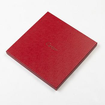 Cartier, scarf, "Poem de Baudelaire".