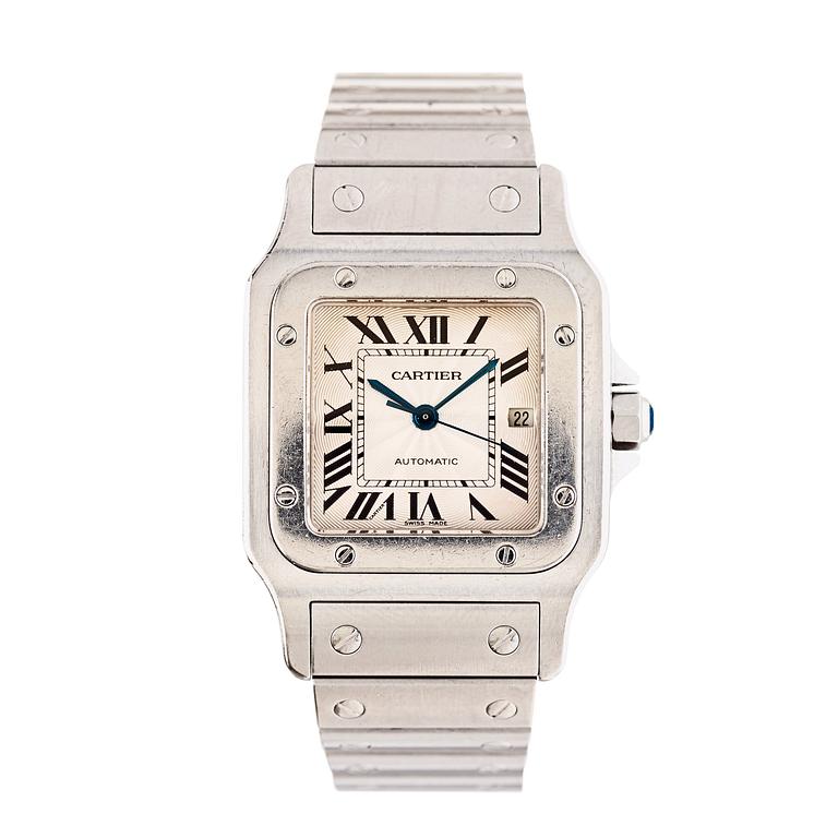 Cartier - Santos. Steel. Automatic. 29 x 29 mm. 2001.