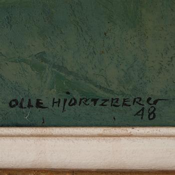 Olle Hjortzberg, Stilleben med ros och kinesiskt porslin.