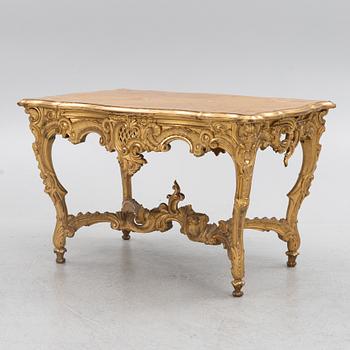 Salon table, Louis XV style, France, early 20th century.