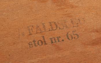 STOLAR, 6 st, Farstrup Möbelfabrik, Danmark. 1950/60-tal.