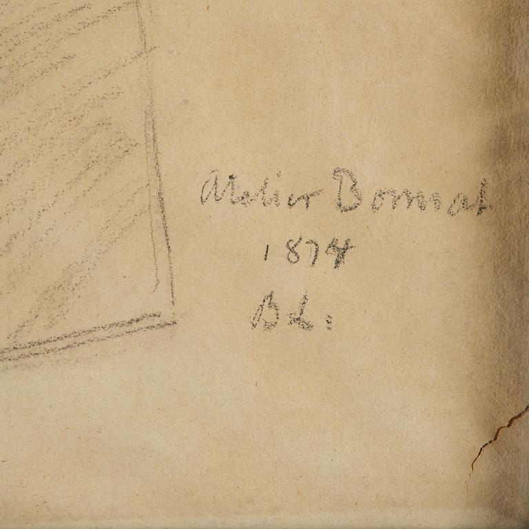 Berndt Lindholm, tillskriven, Tillskriven. Nakenstudie av manlig modell.