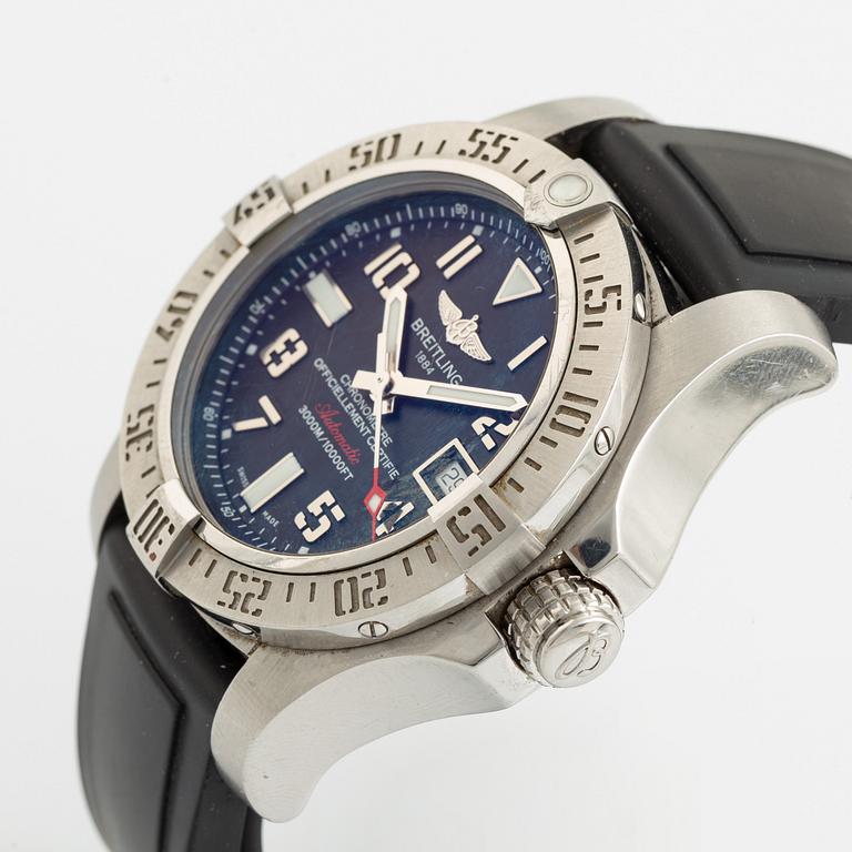 Breitling, Avenger II, Seawolf, wristwatch, 45 mm.