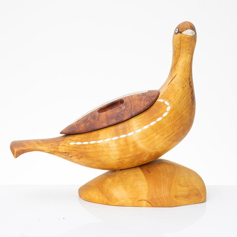 Thore Sunna, Lockask/ripa, signerad, före 1999.