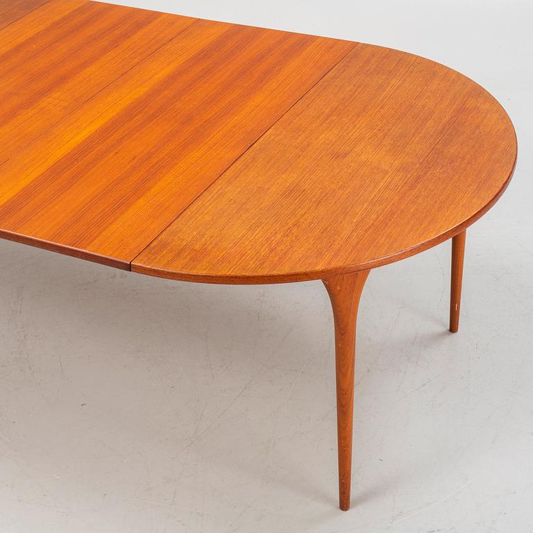 Svante Skogh, Seffle Möbelfabrik, et al. A five-piece dining suite, 1950's/60's.