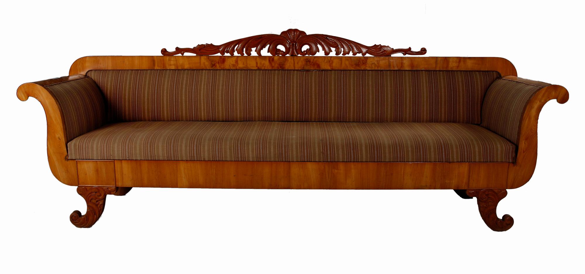 SOFFA, senempire, enl uppgift Gotland, 1800-talets första hälft/mitt.