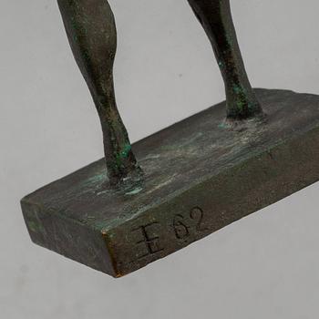 ERIC ELFWÉN, sculpture, bronze, signed EE and dated 62.