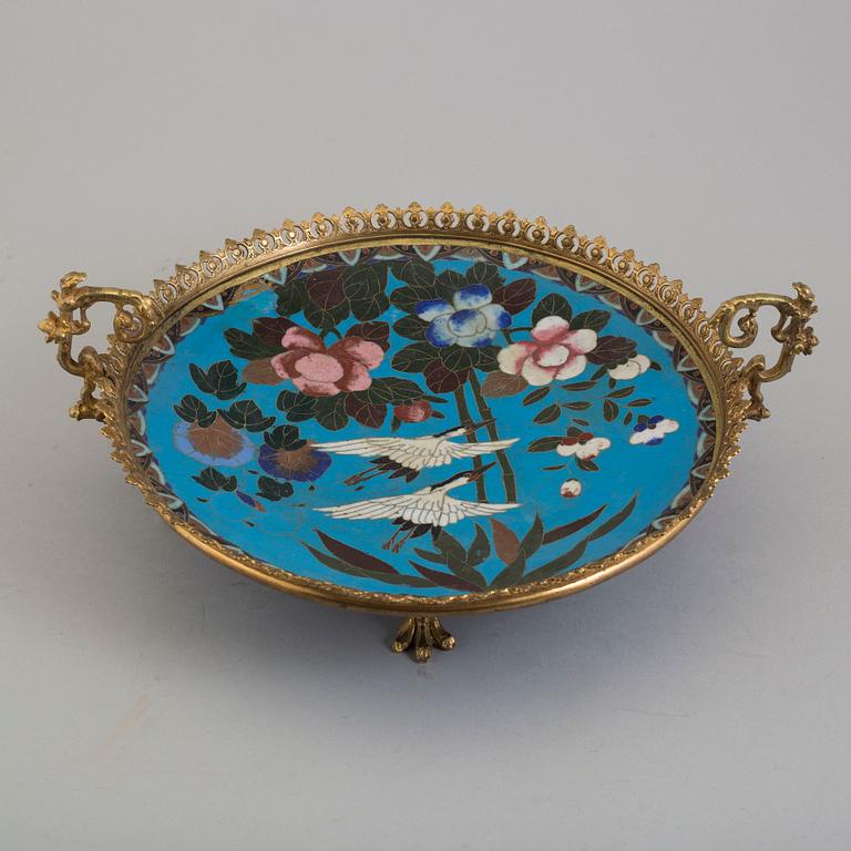 FAT, cloisonné, Kina, 1900-talets första hälft.