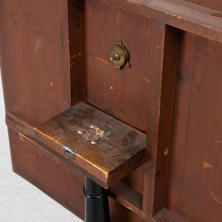 Fällbord, Mälardalen, 1800-talets första hälft.