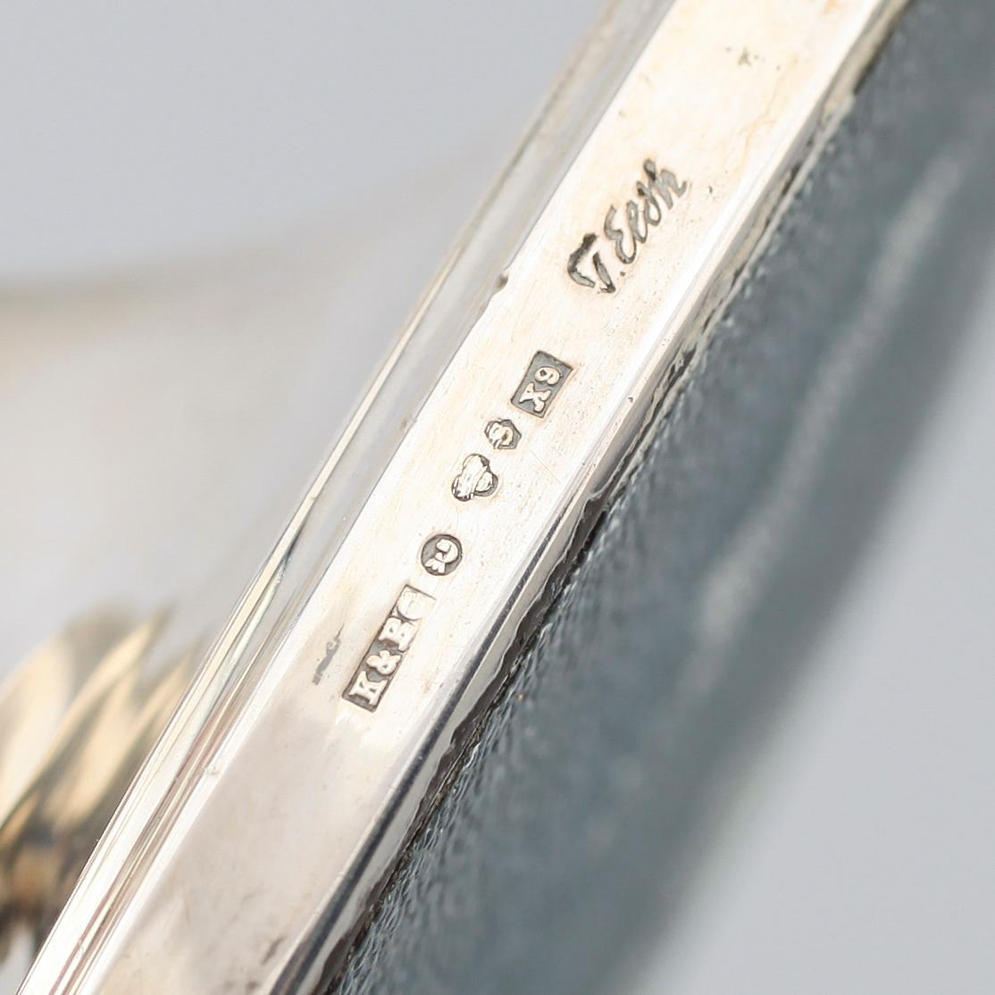 LJUSSTAKAR, 1 par, silver, Tore Eldh, Ceson, 1972.