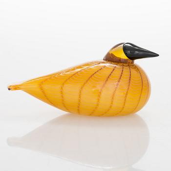 OIVA TOIKKA, Glass bird year 1996, signed  O. Toikka, Nuutajärvi.