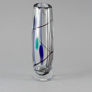 VAS, glas, "Abstracta", Vicke Lindstrand, Kosta.