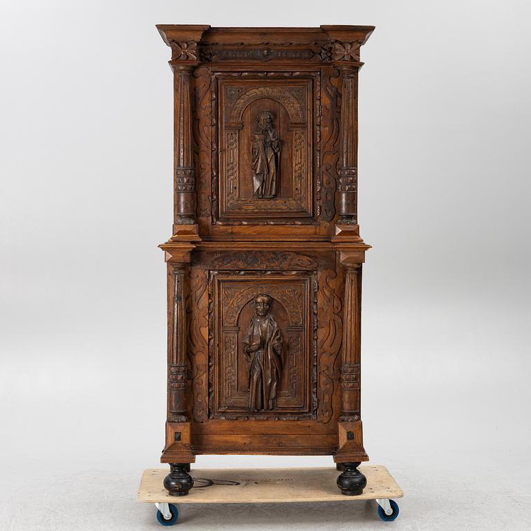 Skåp, barockstil, 1800-tal.