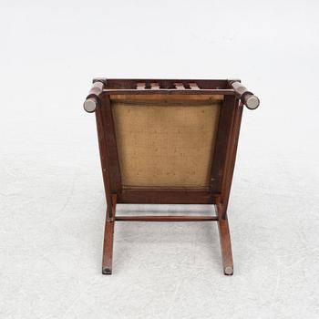 Soffa, 2 karmstolar, stol, jugend, omkring år 1900.