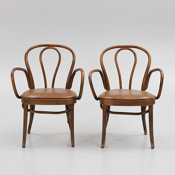 A set of six chairs, second half of the 20th Century.