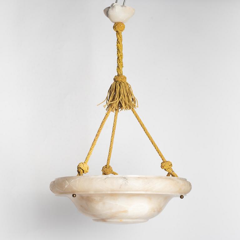 Takampel, alabaster, 1920-tal.