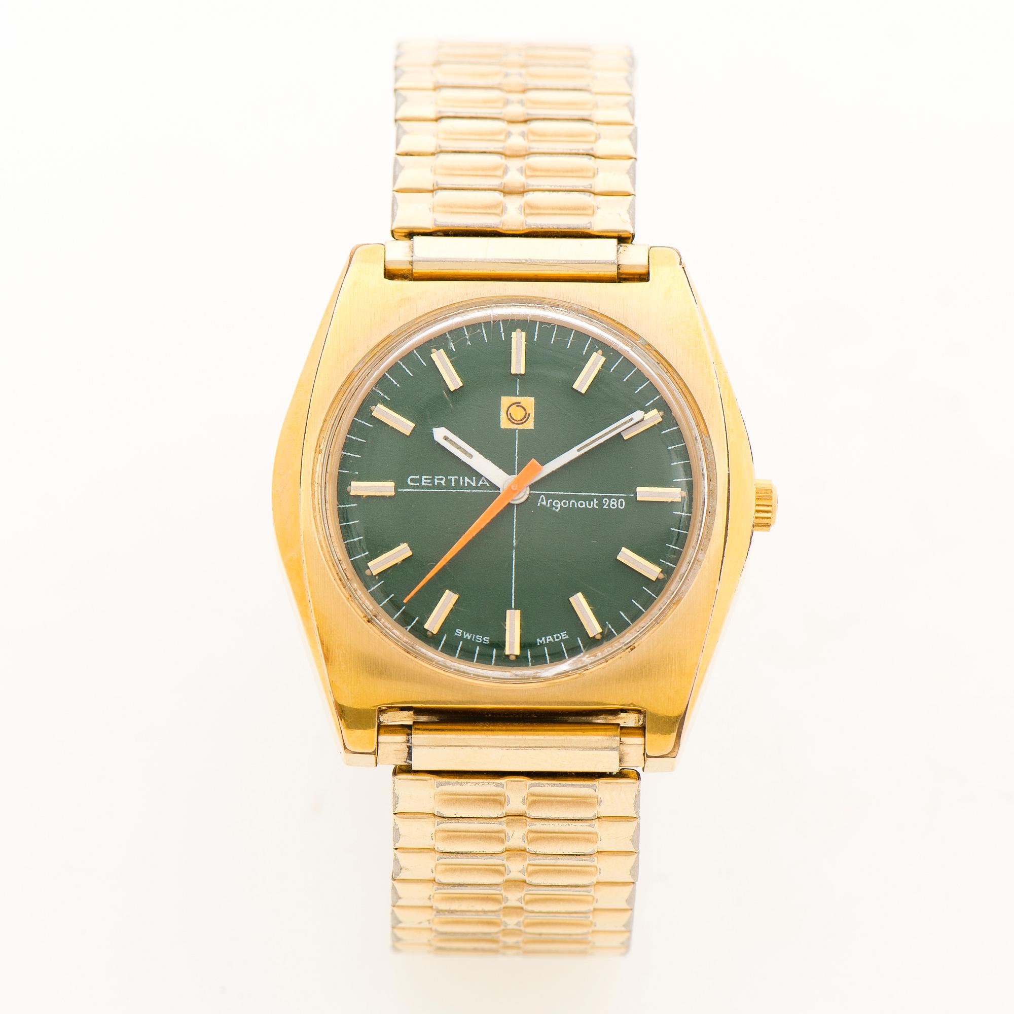 CERTINA, Argonaut 280, wristwatch, 38 x 34 (40) mm.