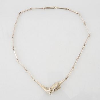 Zoltan Popovits, necklace "Hespera" silver, Lapponia 1989.