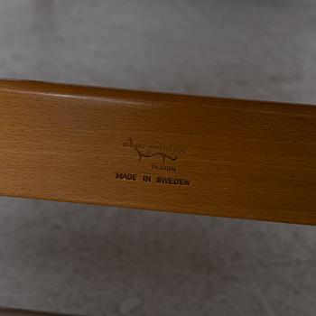 Bruno Mathsson, liggstol med hjul, Firma Karl Mathsson, Värnamo.