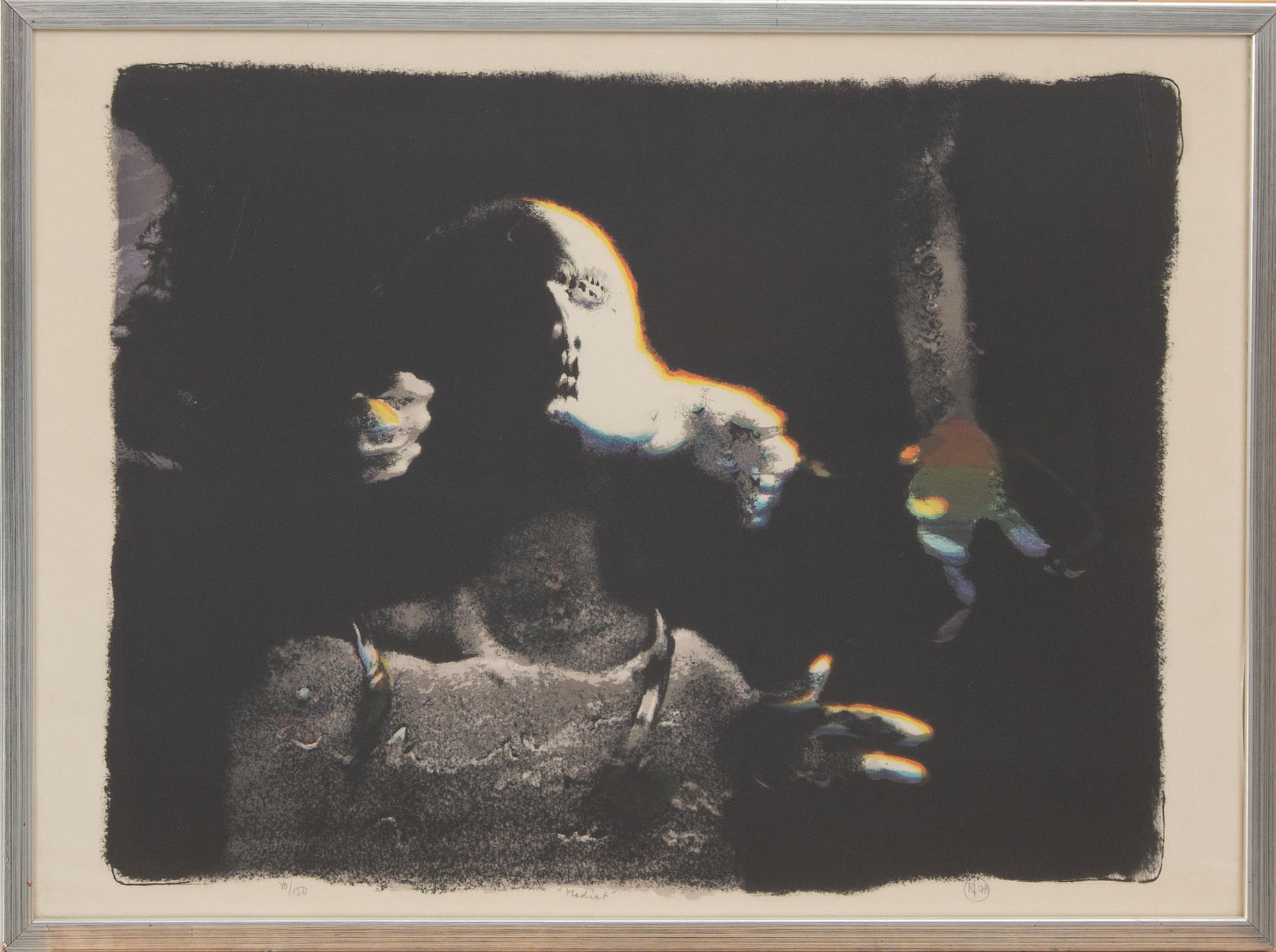 ROJ FRIBERG, färglitografi, signerad, daterad och numrerad -78 40/150.