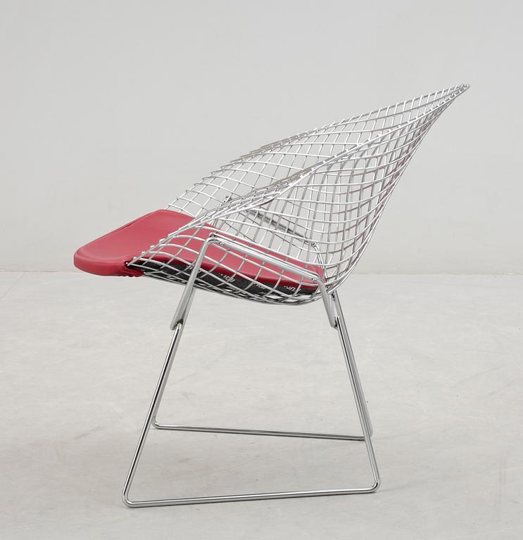 FÅTÖLJ, "Diamond Chair", Harry Bertoia, ny tillverkning av Knoll, modellen formgiven 1952.