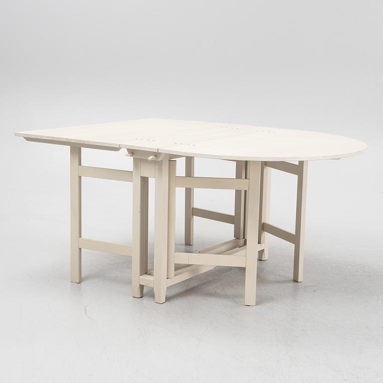 A 'Bergslagen' gate-leg table from Ikea's 18th Century series, 1990's.