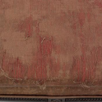 Bankettsoffa, gustaviansk stil, omkring 1900.