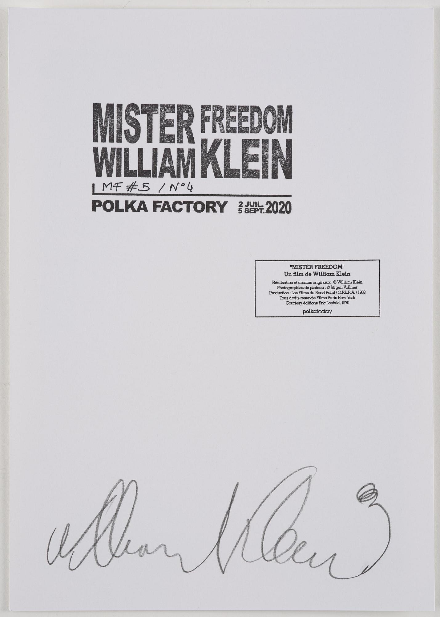 William Klein, ”Mister Freedom koffert - full set edition”, 2020.