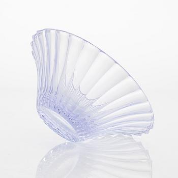 Helena Tynell, a 'Riihimäen Lasi 50  1910-1960' bowl, signed Helena Tynell Riihimäen Lasi Oy, 1960.