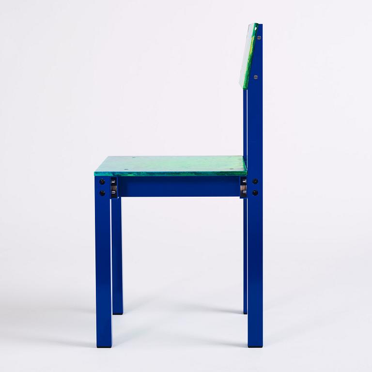 Fredrik Paulsen, a unique chair, "Chair One Open Air, Space is the place", JOY, 2024.