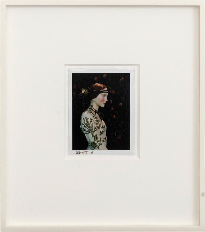 MILES ALDRIDGE, polaroid photograph, unique, signed on the reverse.